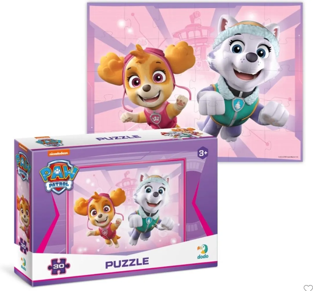 Dodo Toys Paw Patrol Puzzels 30 Stuks - 3x30 Stukjes