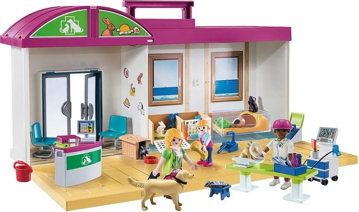 Playmobil Afhaalkliniek voor Dieren P-71715 - 79 Onderdelen - afbeelding 6 van 6