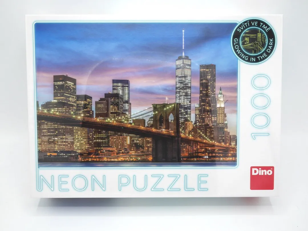 Dino Toys Manhattan Neon Puzzel 1000 Stuks