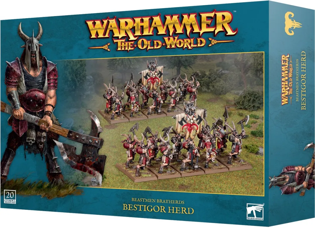 Games Workshop Beastmen Bestigor Herd