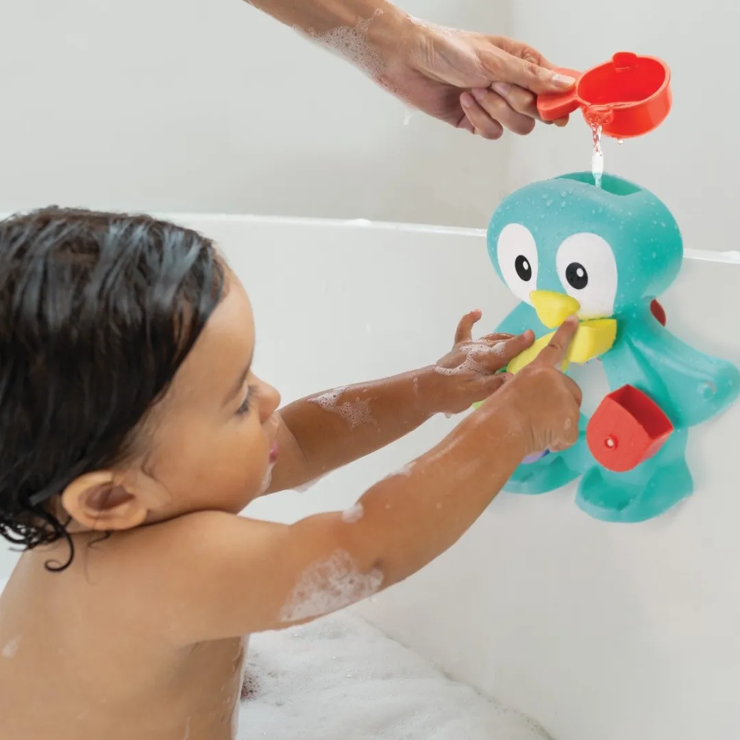 Infantino Tub-a-Penguin Badspeelgoed - Multicolor - afbeelding 6 van 6