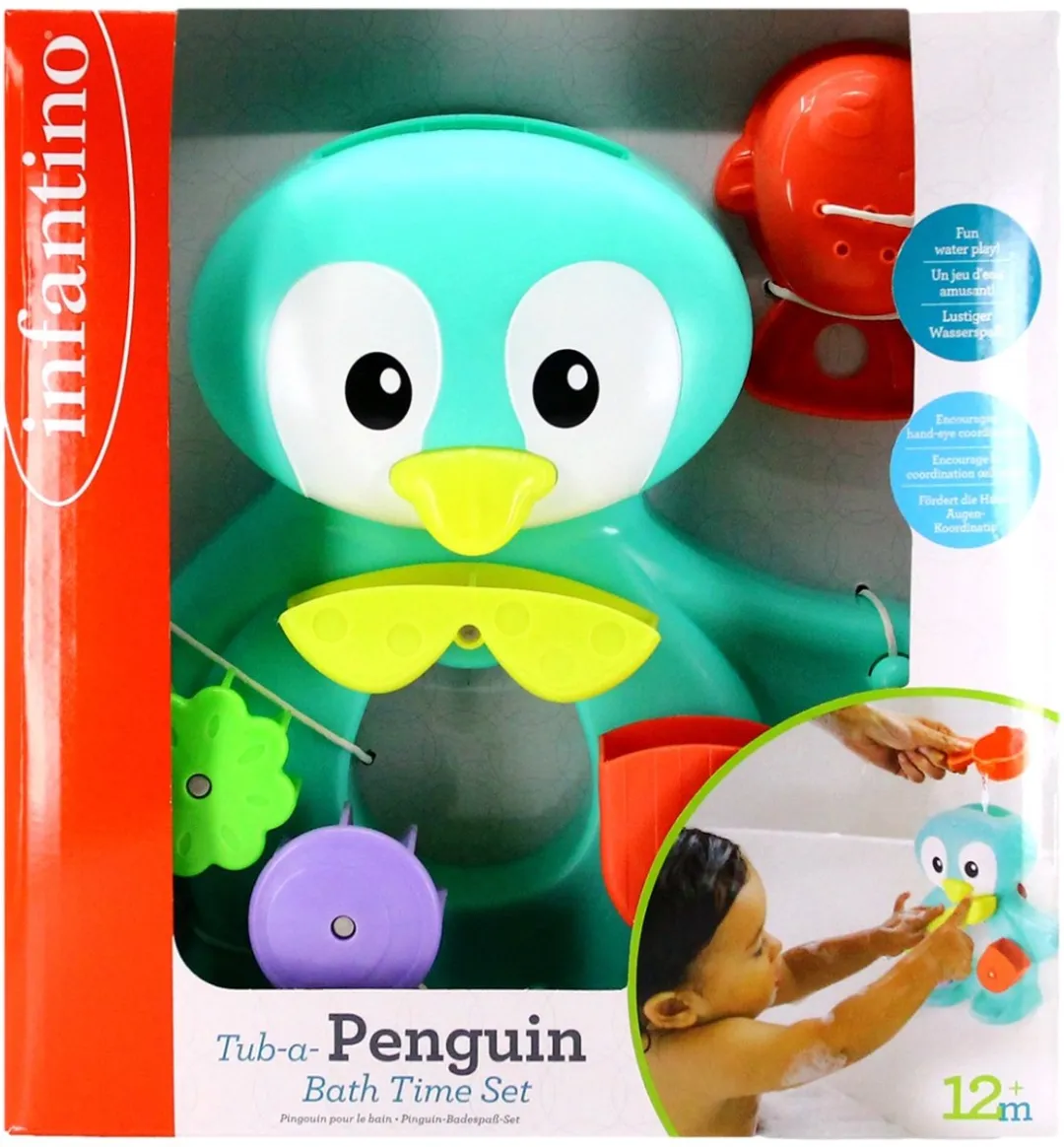 Infantino Tub-a-Penguin Badspeelgoed - Multicolor
