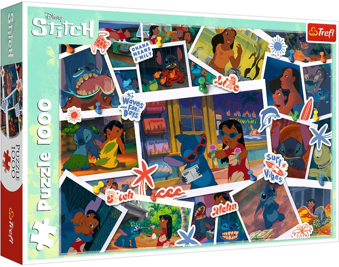 Trefl Puzzel Lilo & Stitch Sweet Memories 1000 Stuks