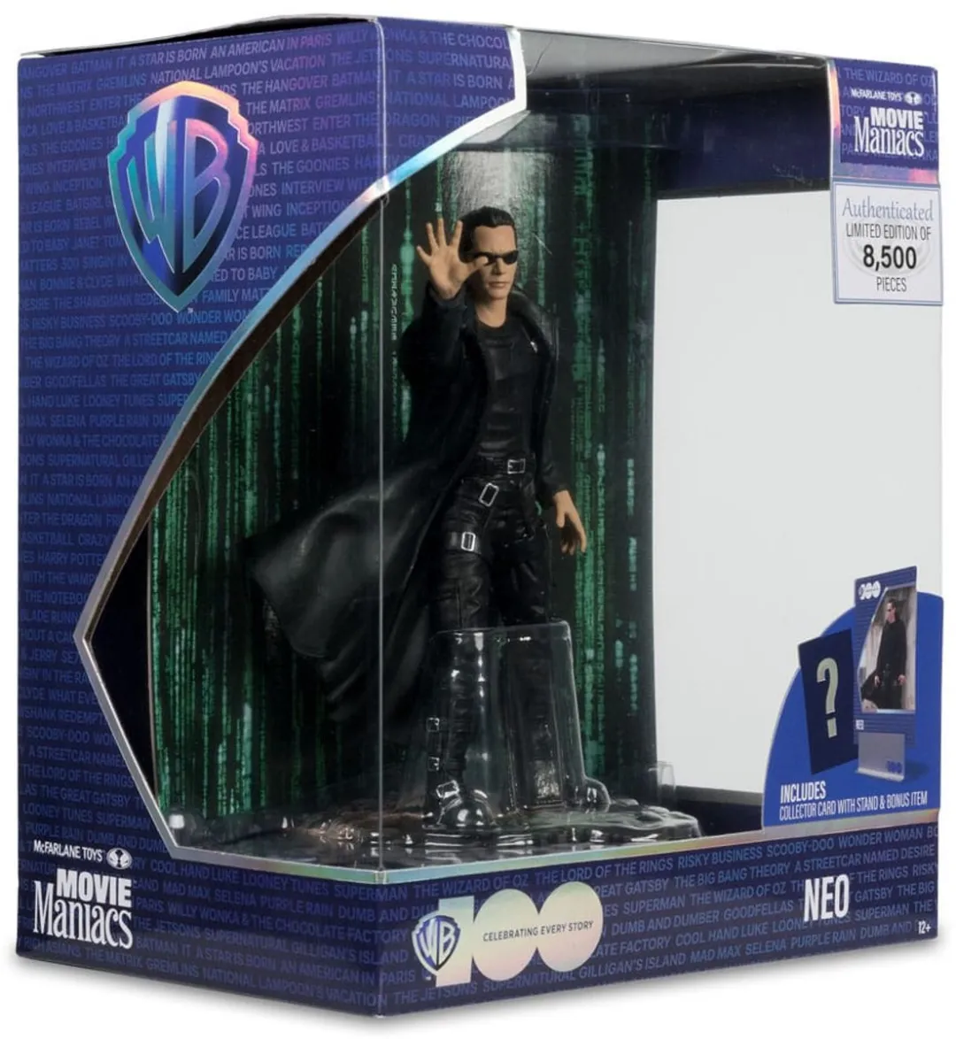 McFarlane Toys Matrix Movie Maniacs Neo Action Figure - 15cm - Multi