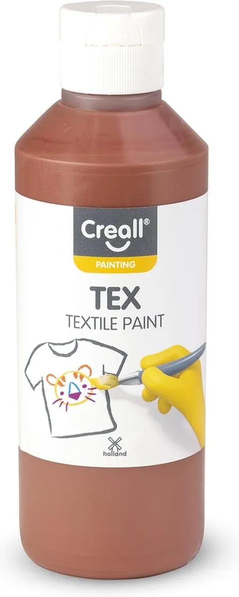 Creall Tex Stoffenverf Bruin 250ml