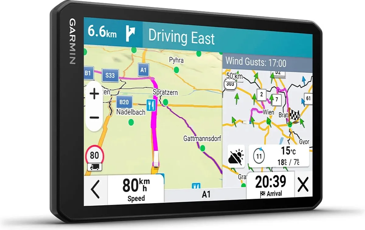 Garmin dēzl LGV720 Vrachtwagennavigatie - Zwart