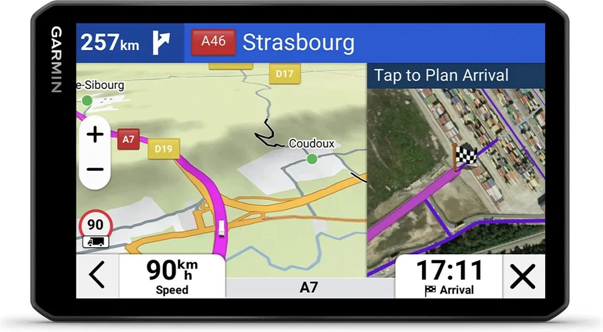 Garmin dēzl LGV720 Vrachtwagennavigatie - Zwart