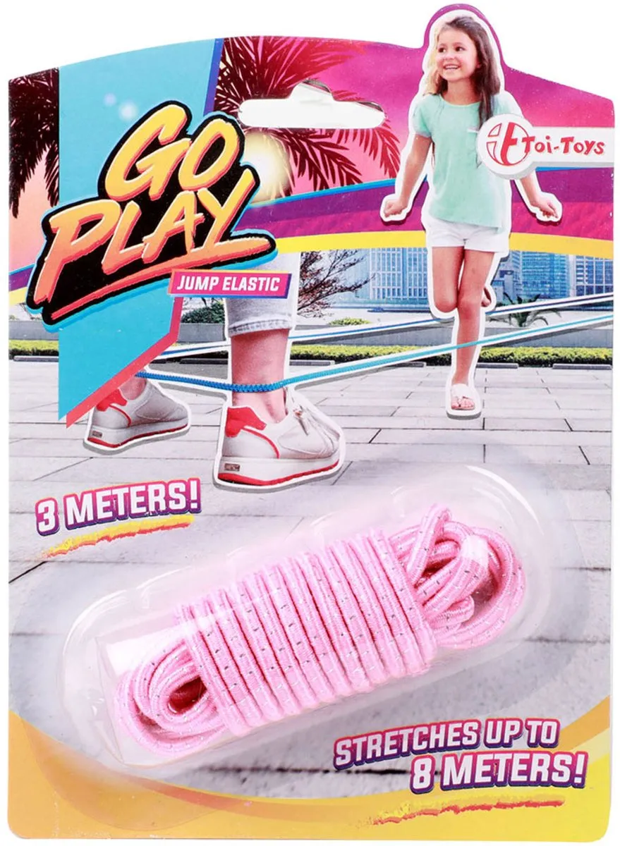 Toi-Toys Springelastiek 68697Z - Roze