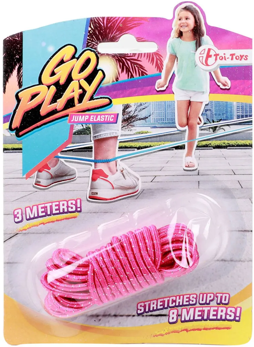Toi-Toys Springelastiek 68697Z - Roze