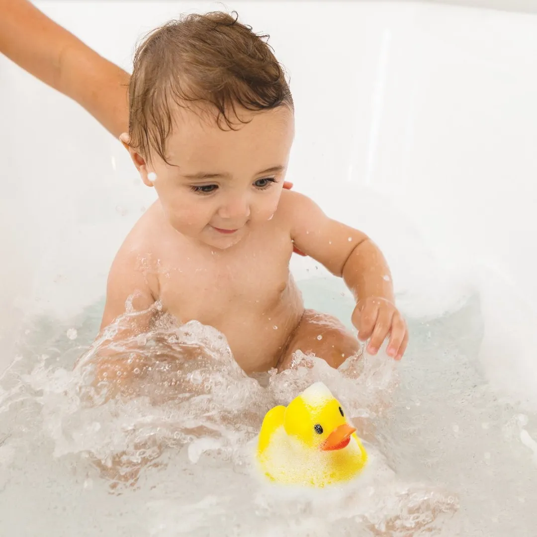 Infantino Wind Up Duck Badeend - Geel