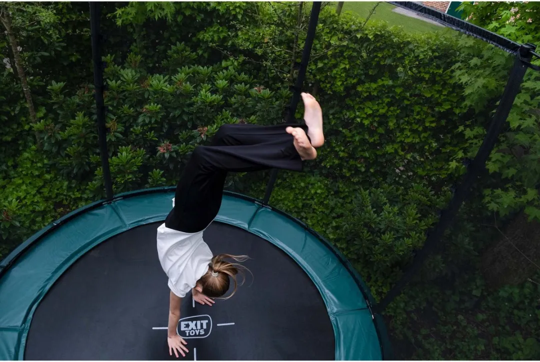 EXIT Allure Classic Trampoline Ø278cm - Zwart