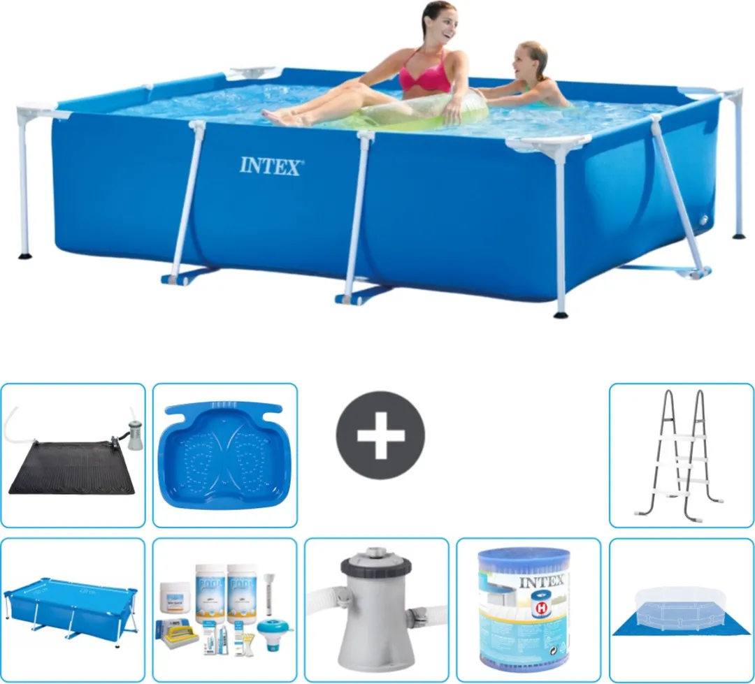 Intex Frame Zwembad 220x150x60cm Blauw