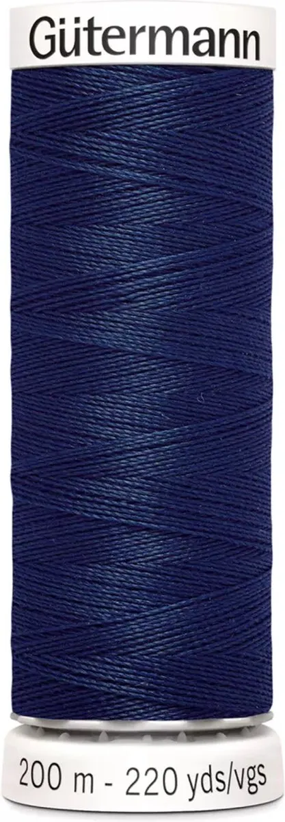Gutermann Polyester Naaigaren 200m - Blauw - afbeelding 6 van 6