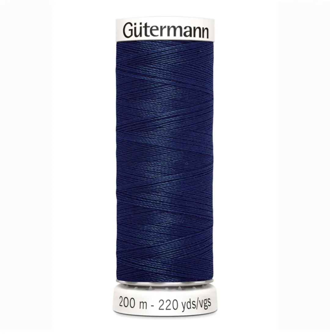 Gutermann Polyester Naaigaren 200m - Blauw