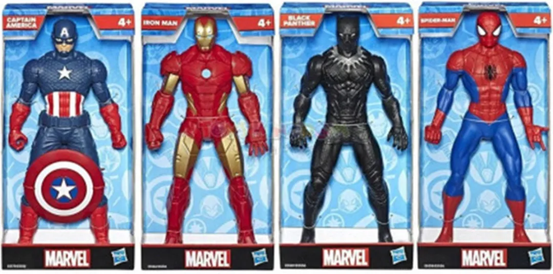 Marvel Captain America Actiefiguur 24cm - Blauw