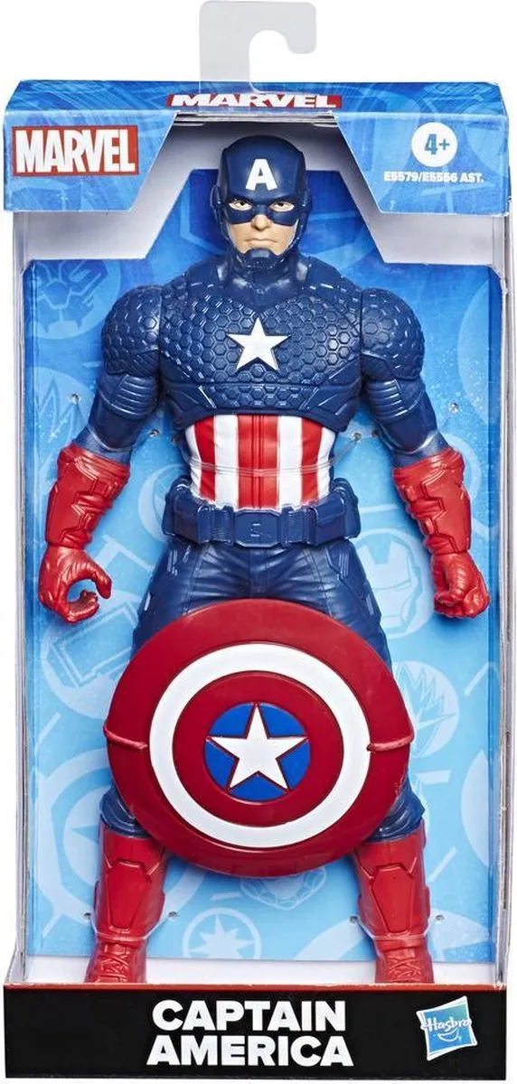 Marvel Captain America Actiefiguur 24cm - Blauw
