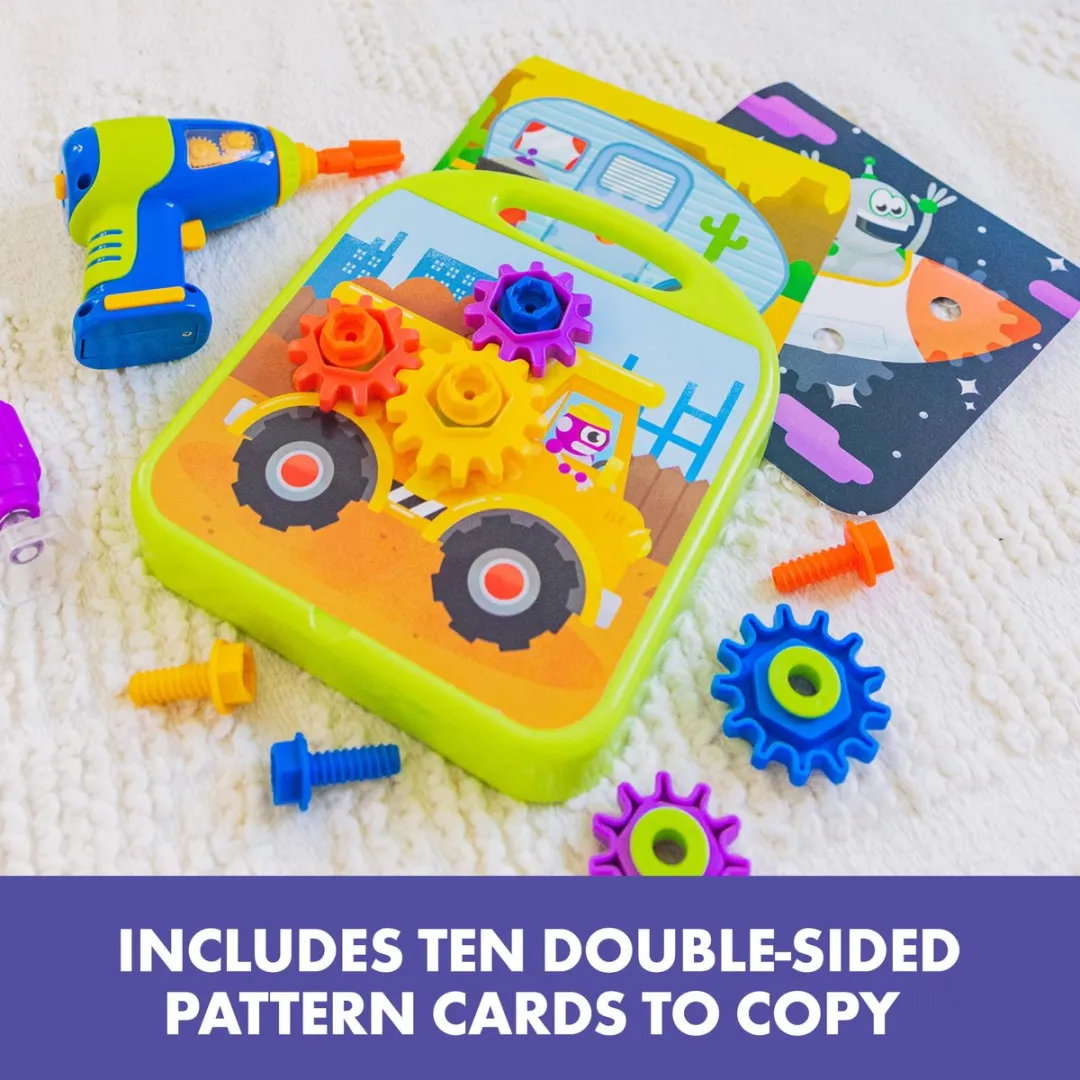 Learning Resources STEM Design & Drill Gears Workshop Multicolor