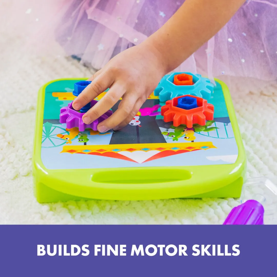 Learning Resources STEM Design & Drill Gears Workshop Multicolor