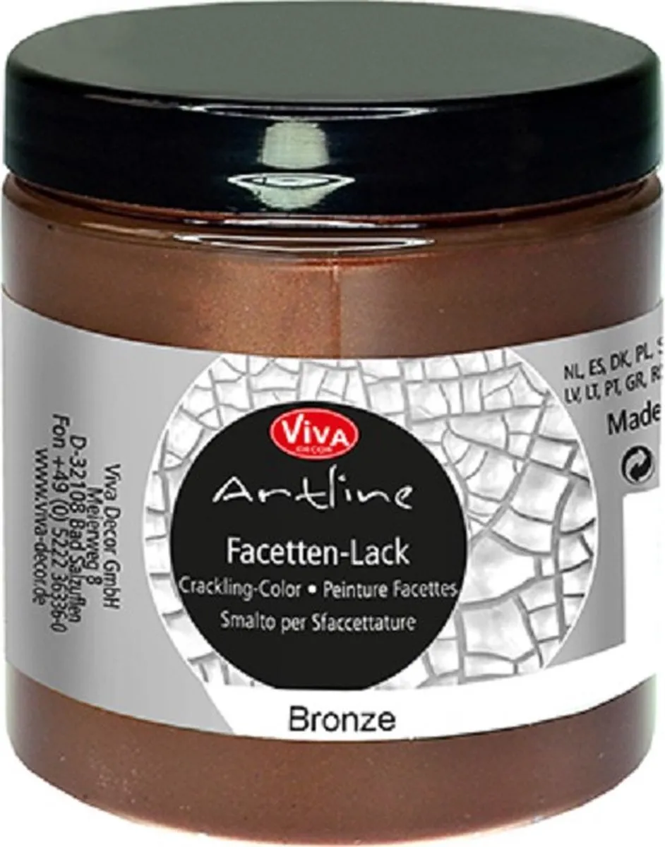 Viva Decor Facetten Lack Brons 250ml