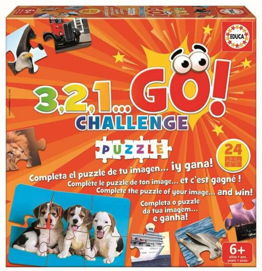 Educa 3,2,1..Challenge Puzzle - 2-6 Spelers