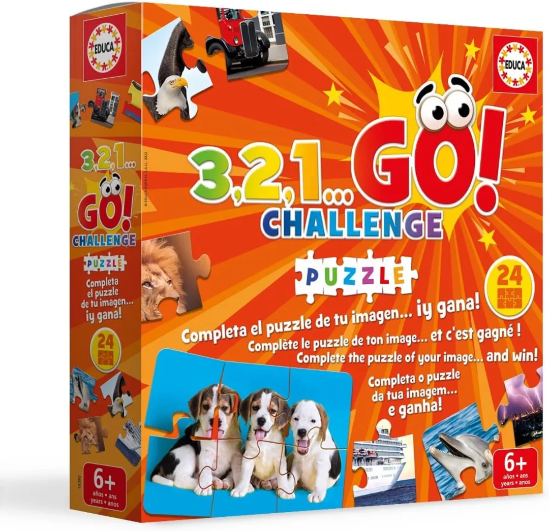 Educa 3,2,1..Challenge Puzzle - 2-6 Spelers - afbeelding 6 van 6