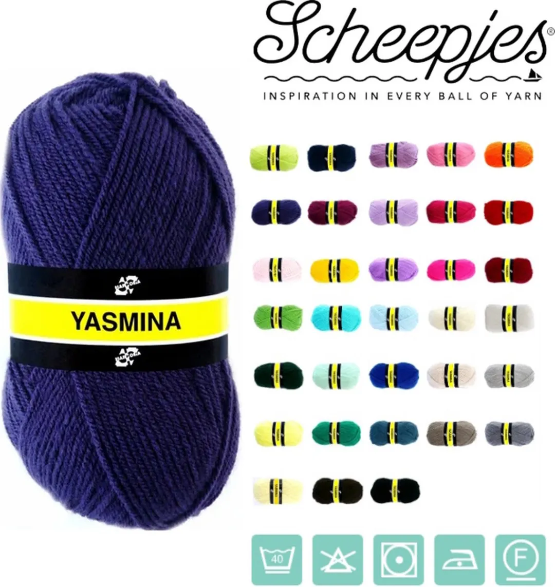 Scheepjes Yasmina 1182 Paars Wol