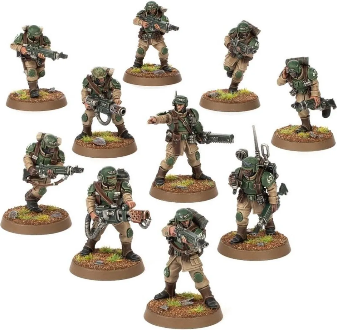 Games Workshop Warhammer 40K Cadian Shock Troops 47-33