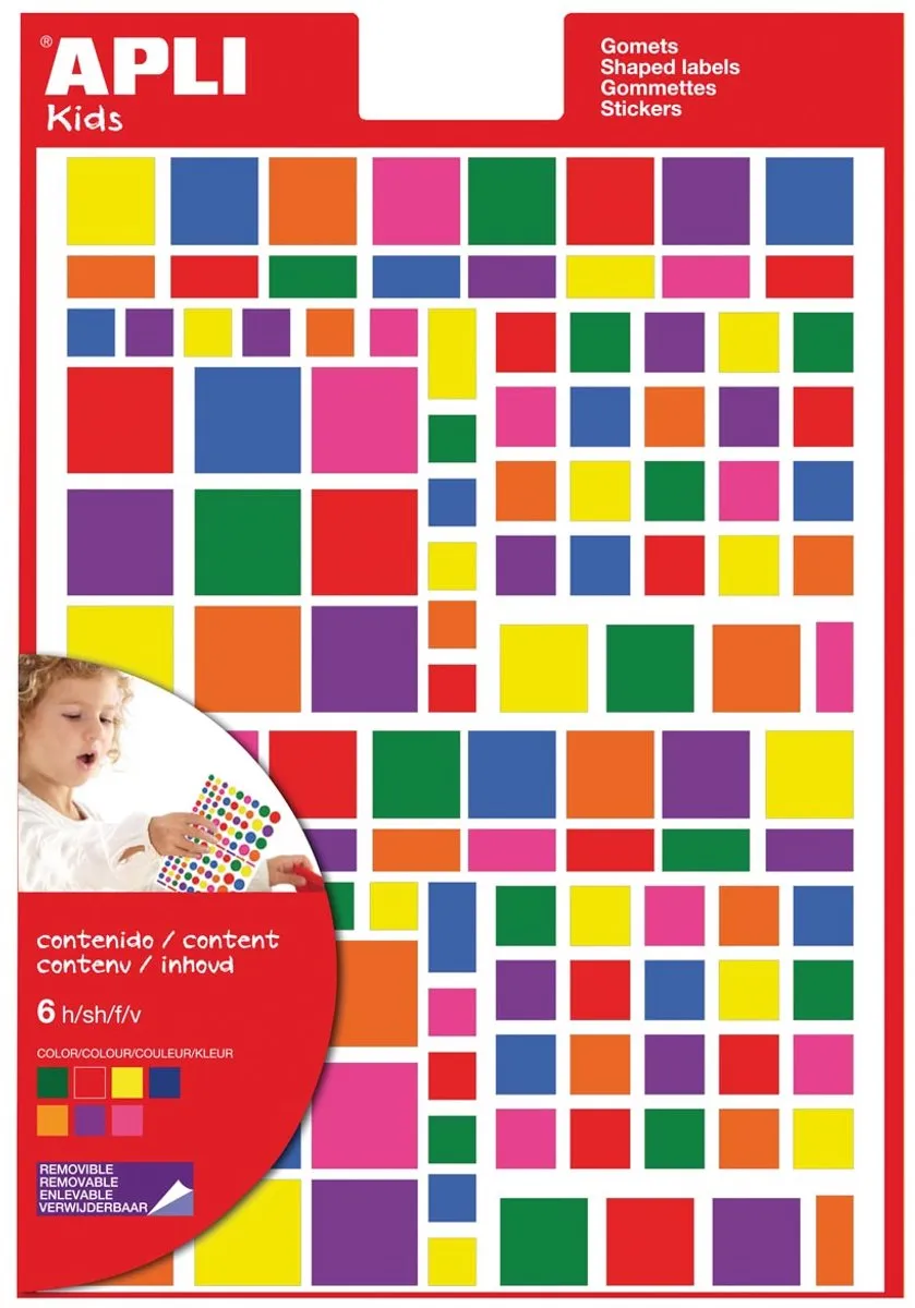 Verwijderbare Stickers Apli Kids