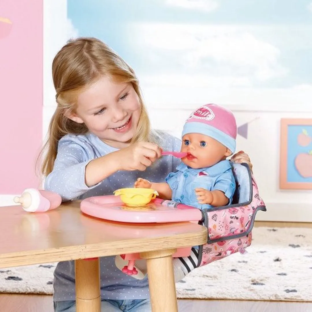Baby Born Tafelkinderstoel 832417 - Roze