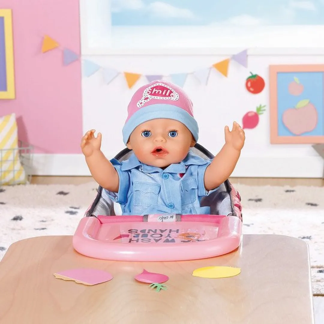 Baby Born Tafelkinderstoel 832417 - Roze