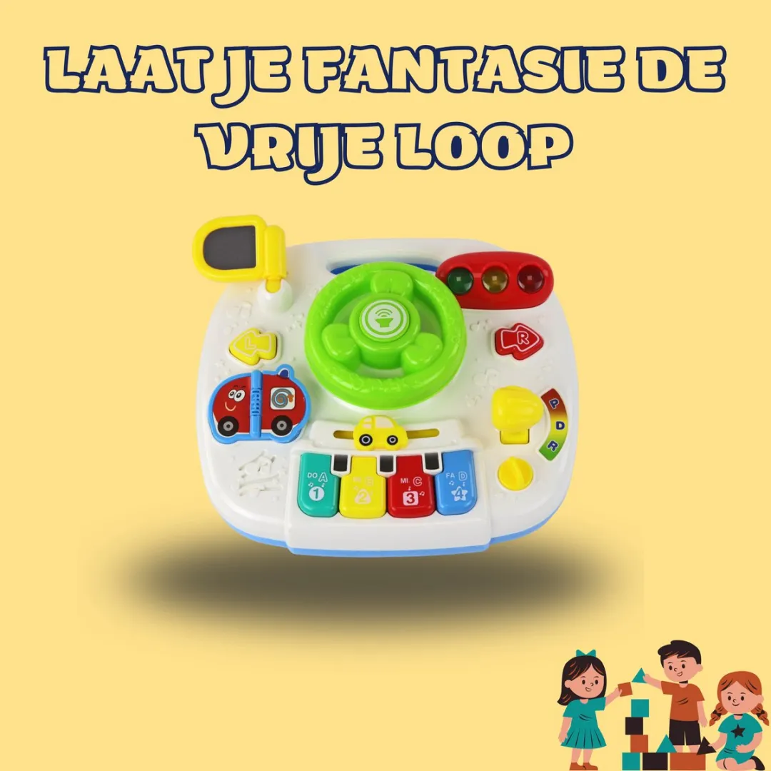 EduPlay Interactieve Educatieve Tafel 2-in-1 - Multicolor - afbeelding 2 van 6