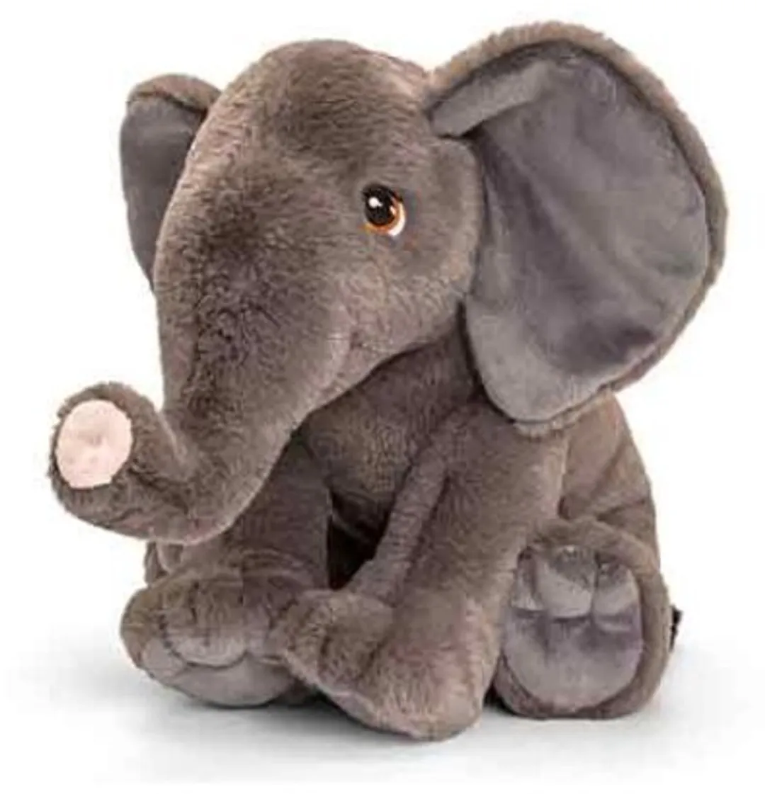 Keel Toys xl knuffel olifant - 60 cm - Dieren knuffelbeesten