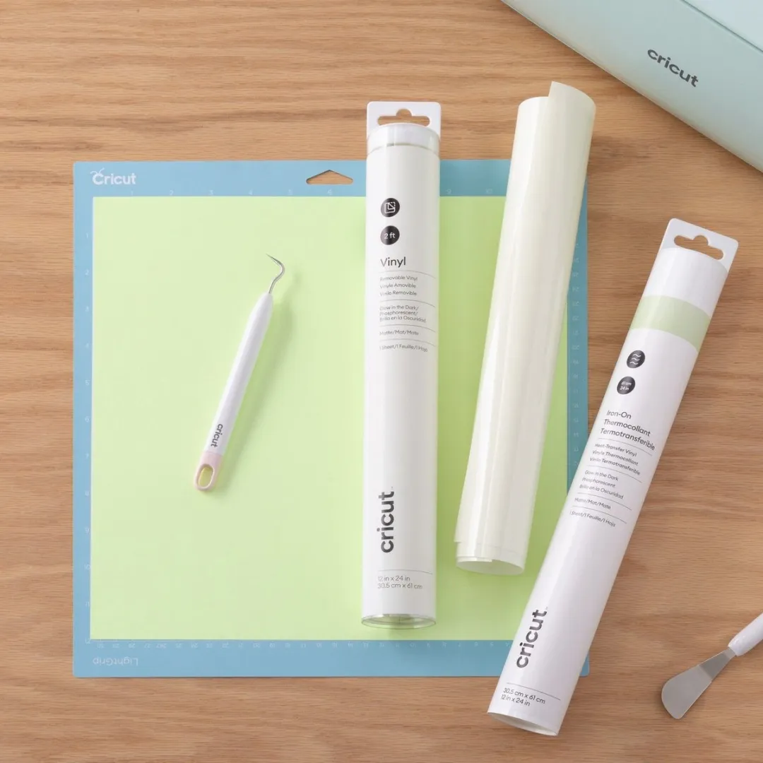 Cricut Glow in the dark Vinyl Removable 30x60cm 1 sheet (Glow in the dark)