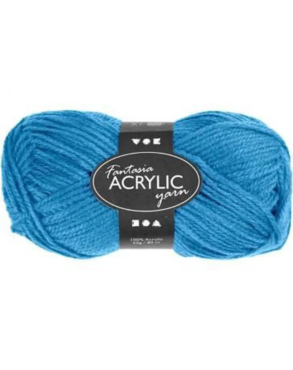 Creativ Company Acryl Garen Turquoise 80m - 50g
