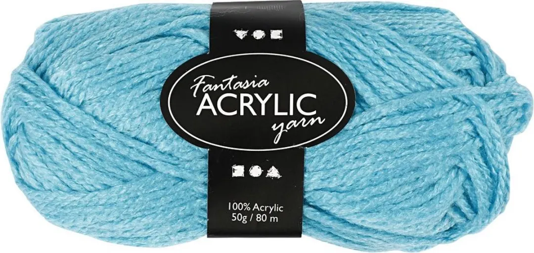 Creativ Company Acryl Garen Turquoise 80m - 50g