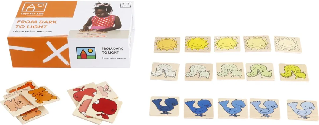 Toys for Life 'Van donker naar licht' Educatief Speelgoed 25 Stuks