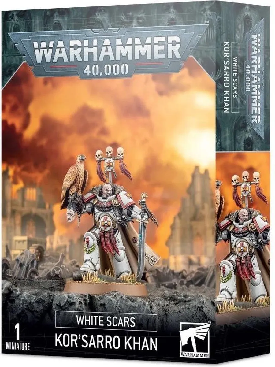 Games Workshop Warhammer 40.000 Space Marines Kor'sarro Khan - 21 Onderdelen