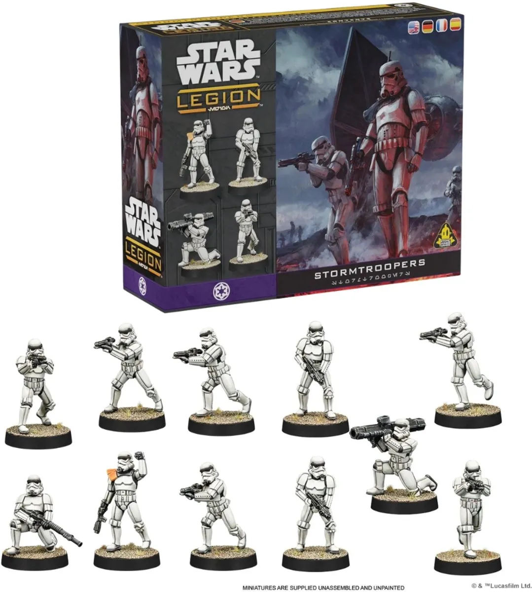 Atomic Mass Games Star Wars Legion SWQ11 Stormtroopers