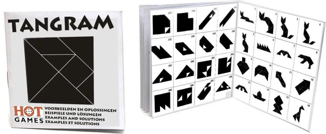 HOT Games Tangram Boekje 208 Voorbeelden MPN 790941