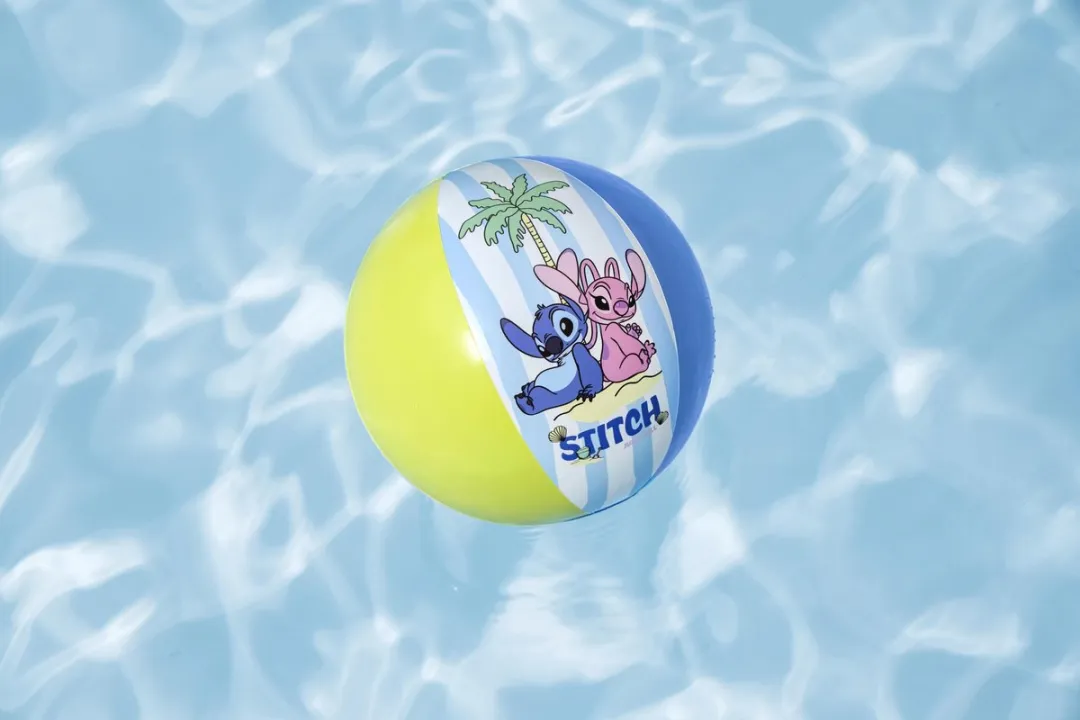 Disney Stitch Bestway Opblaasbare Strandbal 34cm - Multicolor