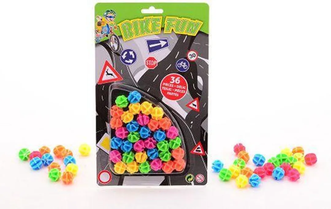 Johntoy Spaakkralen Bike Fun - 45 Stuks Multicolor