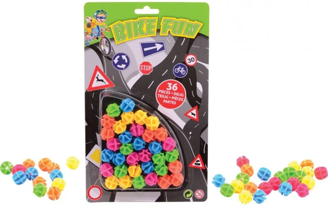 Johntoy Spaakkralen Bike Fun - 45 Stuks Multicolor