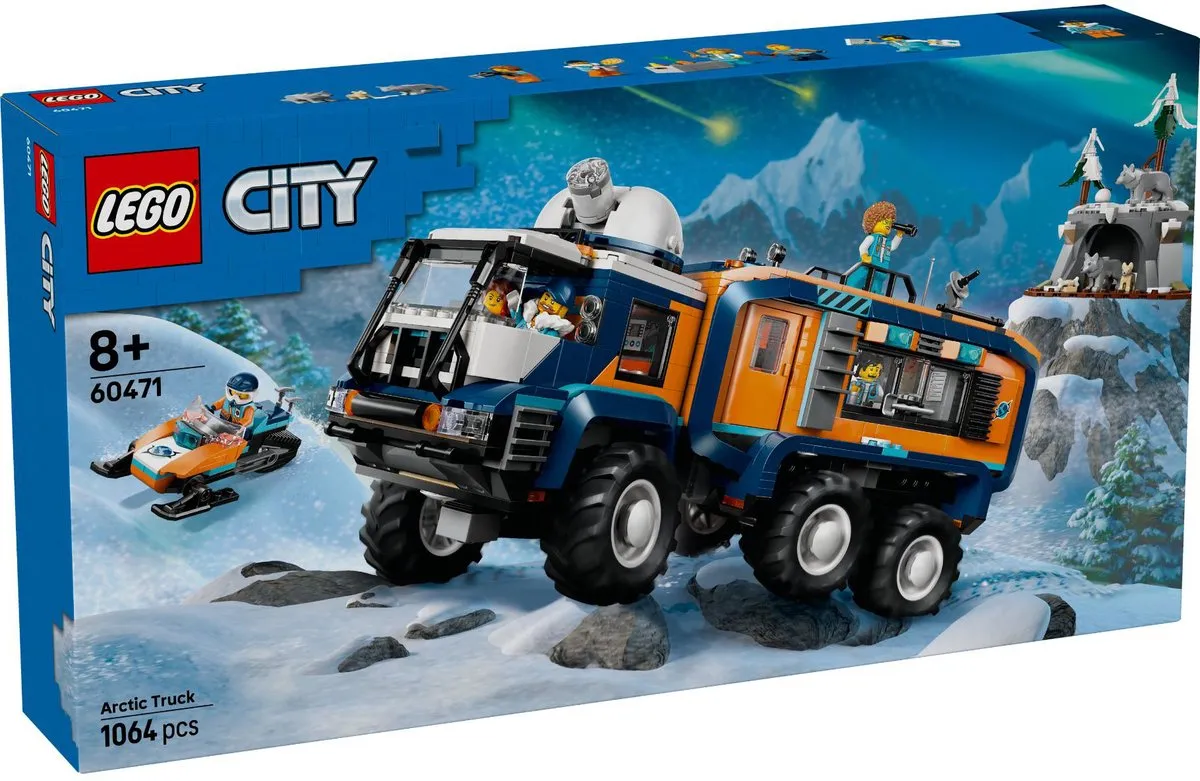 LEGO City Noordpool Laboratoriumtruck Bouwset 60471 - 1064 Stukken