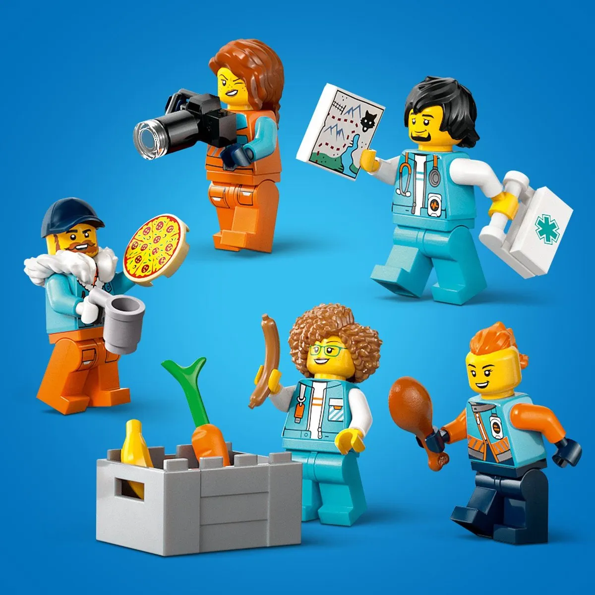 LEGO City Noordpool Laboratoriumtruck Bouwset 60471 - 1064 Stukken