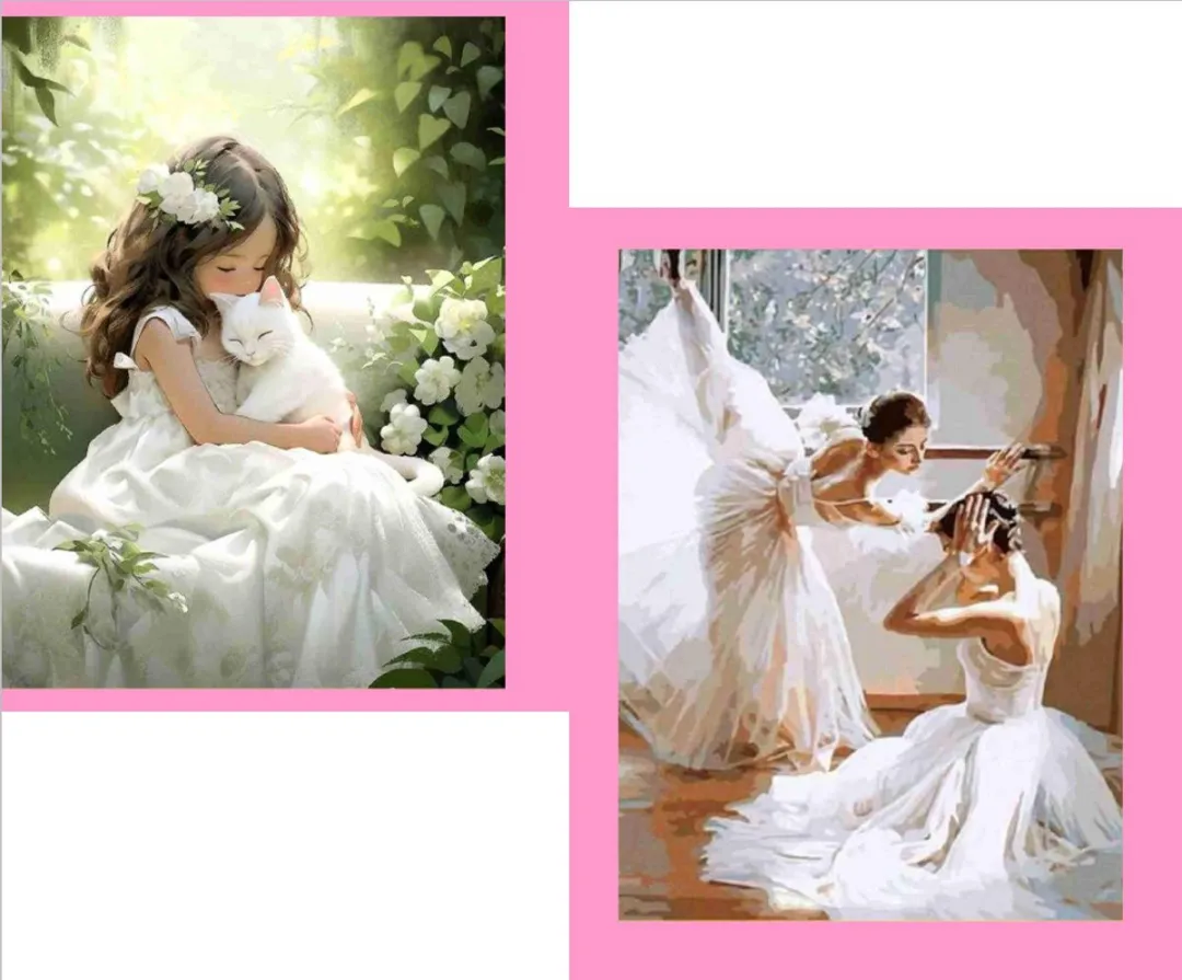 VDTOYS Diamond Painting Set R076+R078
