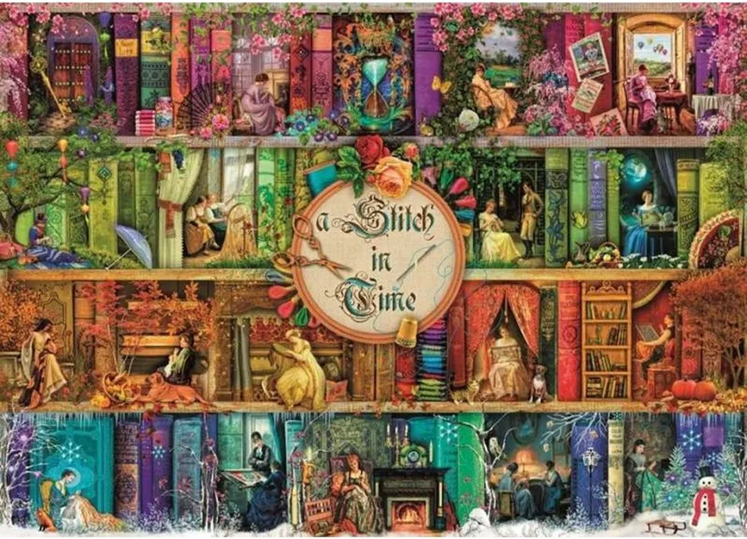 Educa A Stitch in Time Puzzel 3000 Stuks - Multicolor