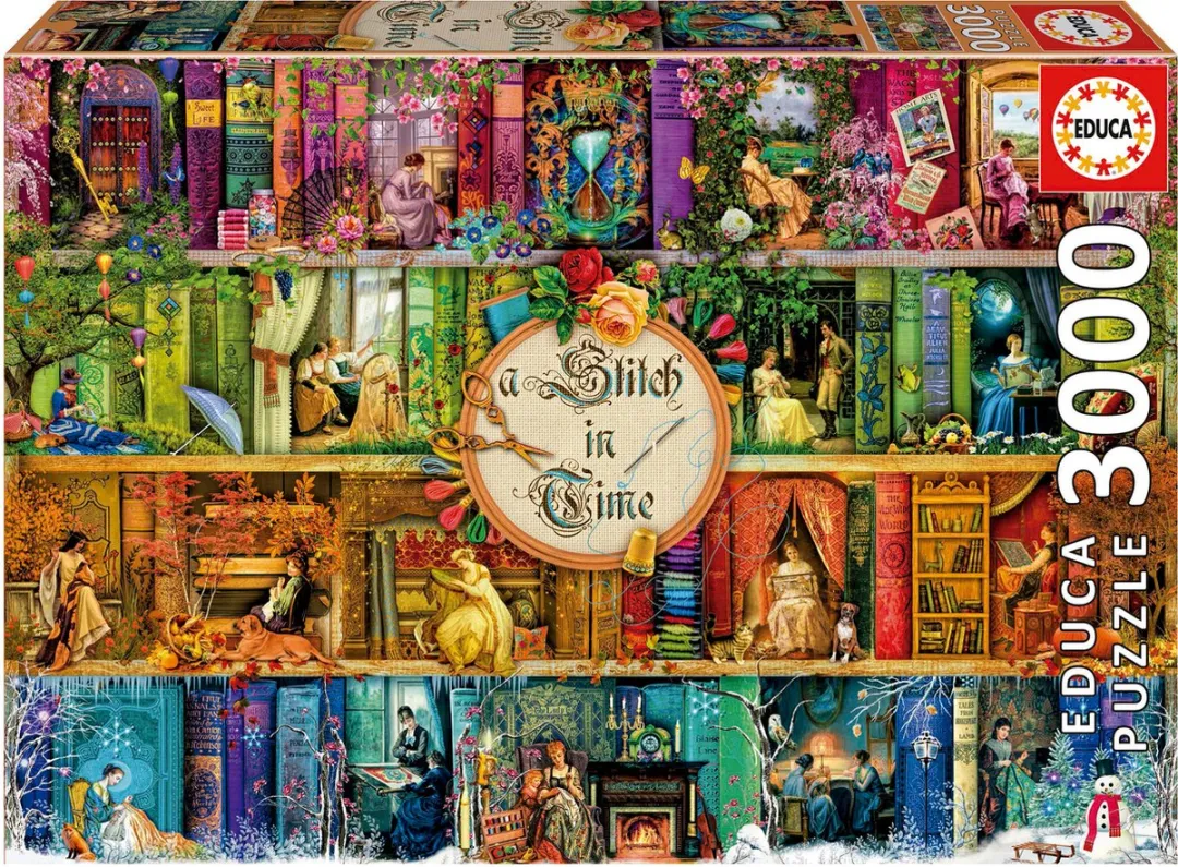 Educa A Stitch in Time Puzzel 3000 Stuks