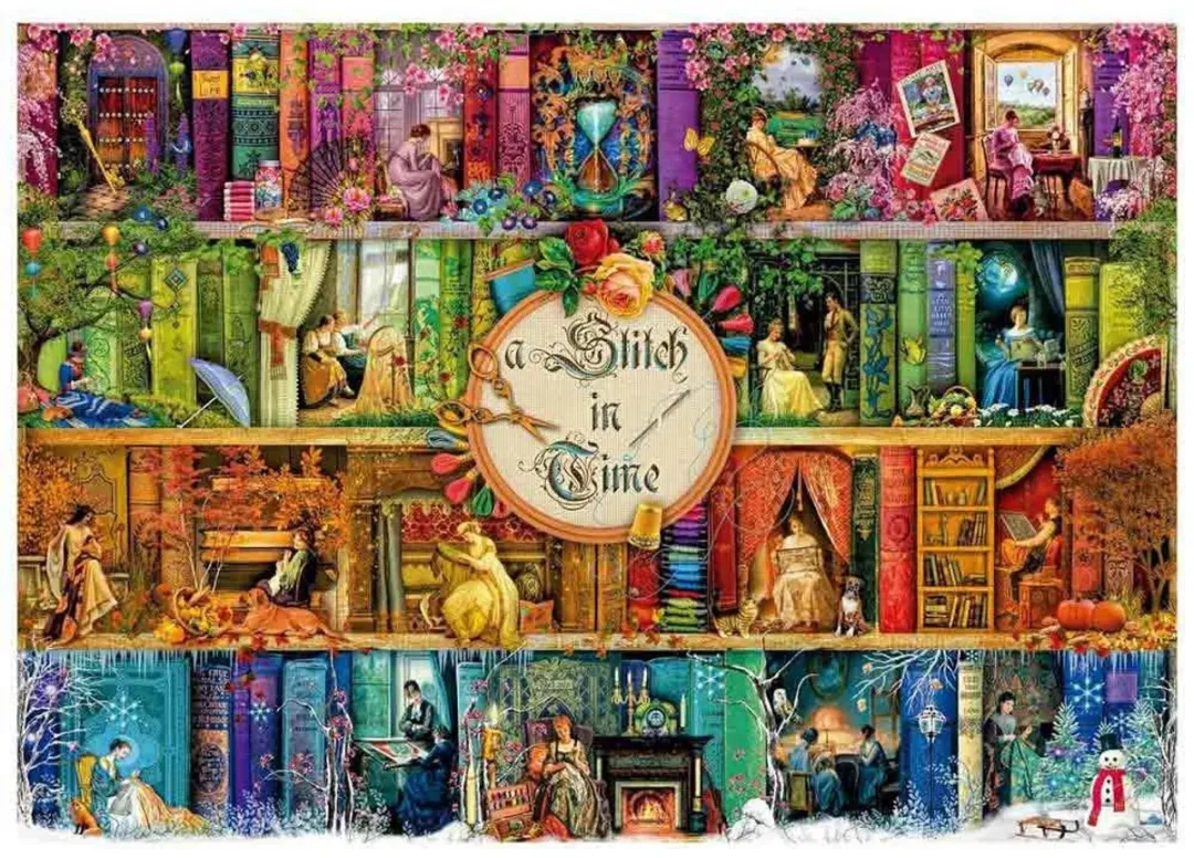 Educa A Stitch in Time Puzzel 3000 Stuks - Multicolor