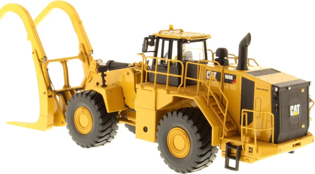 Caterpillar 988K Wheel Loader 85917 - Diecast Masters High Line - Geel