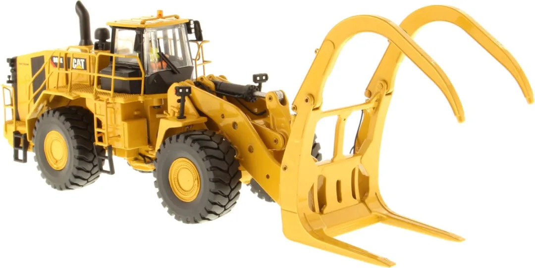 Caterpillar 988K Wheel Loader 85917 - Diecast Masters High Line - Geel - afbeelding 6 van 6